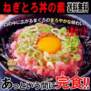 ★プレミアム認定のお店！とろっとろ！極上ねぎとろ丼5食♪ねぎとろ ネギトロ丼 ねぎとろ丼 まぐろ マグロ冷凍A