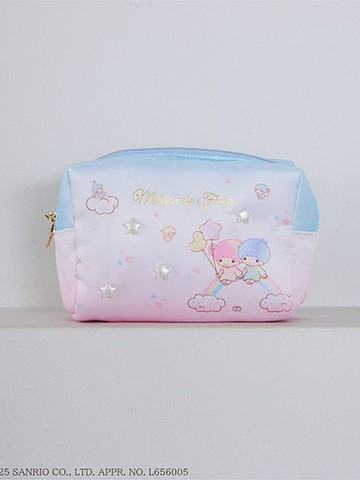 雙星仙子珍珠星星裝飾化妝包(08000385000) - Maison de FLEUR