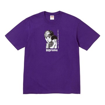 Supreme Freaking Out T-Shirt 'Purple'