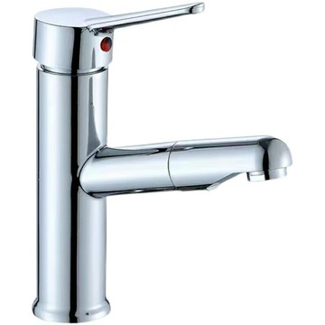 抽拉水龍頭 伸縮水龍頭 全銅抽拉式水龍頭面盆衛生間洗臉洗手池漱口多功能浴室冷熱水龍頭【CM22249】