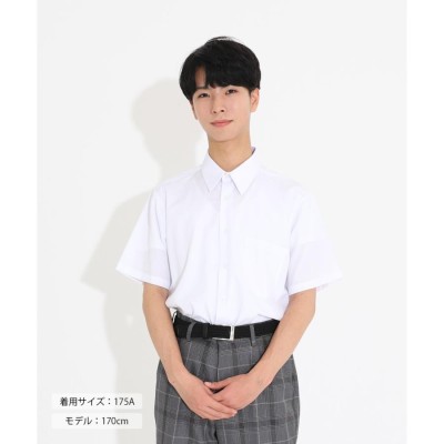 スクールシャツ 半袖 2枚 セット 男子 CONOMi 学生服 形態安定 高校生 男子 ワ イシャツ カッターシャツ 学生 高校生 メンズ ホワイト  白 中学 学生服 3L 4L 5L | LINEブランドカタログ