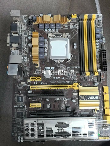 華碩Z87-A主板 1150針接口 四代CPU 平台 四內存插槽 USB 3.0 接口 功能完好 如【三和電腦配件店】