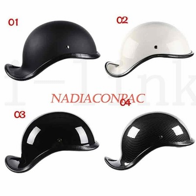 ダックテール ヘルメット 半キャップ ラメ フレーク フレア アイアン