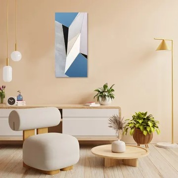 【御畫房】當代國家級展覽畫家 抽象系列手繪油畫60×120cm(DB-003)