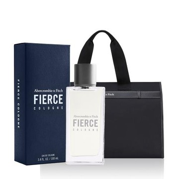 【ABERCROMBIE & FITCH】A&F天生無畏男性古龍水100ml(贈A&F休閒紳黑托特包)