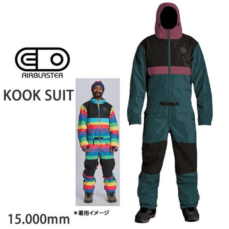 エアブラスター ウェア つなぎ ワンピース メンズ レディース KOOK SUIT / SPRUCE (2023-2024) airblaster  ウェア | LINEブランドカタログ