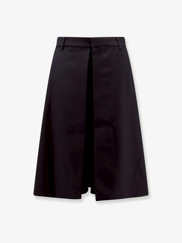 Skirt with bermuda shorts and virgin wool lateral panels - AMI PARIS - gender_Woman