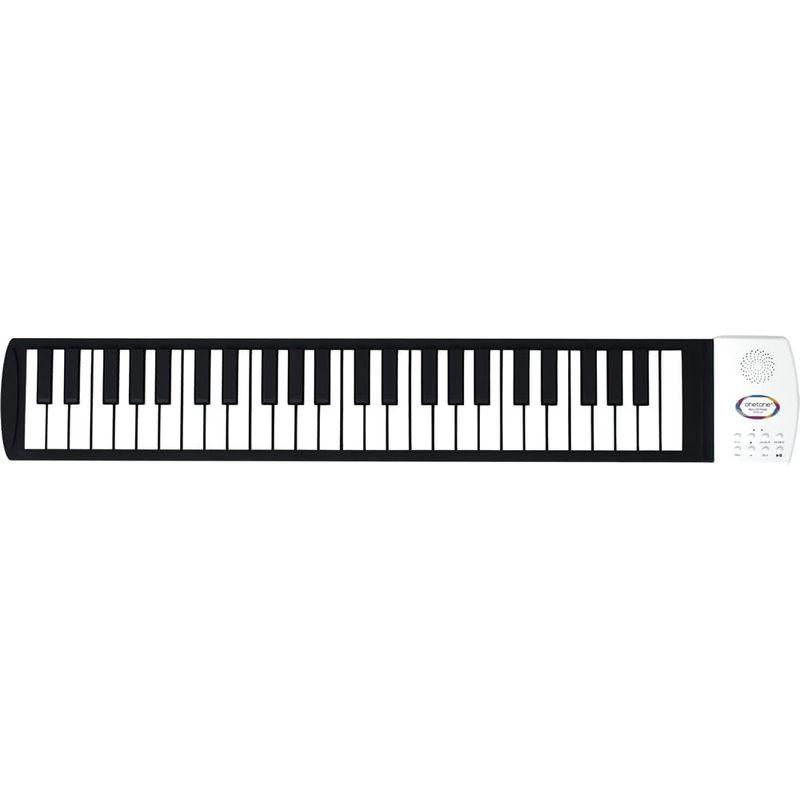 ONETONE ワントーン ロールピアノ (ロールアップピアノ) 49鍵盤 スピーカー内蔵 充電池駆動 トランスポーズ機能搭載 OTRP-4
