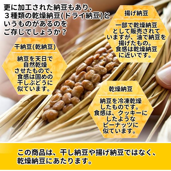 乾燥納豆250ｇ フリーズドライ納豆「メール便 送料無料」