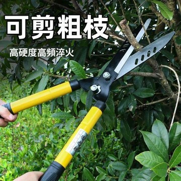 出清不補 特價下殺 園藝大剪刀長刃 剪刀 園藝 花草大剪刀 草坪修剪 挑戰最低價園藝大剪刀園林花剪花木修枝剪修剪草坪綠籬