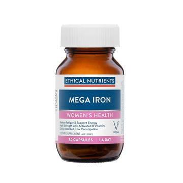 四物/鐵 【澳洲 Ethical Nutrients】鐵+B群 複方膠囊(30粒/瓶)