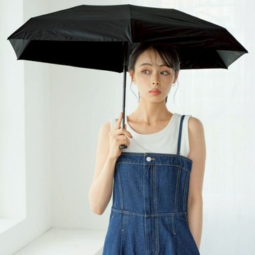 go-koh極致小巧中性手動遮光降溫傘-黑