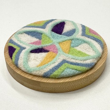 台灣傳統特色花磚  羊毛氈