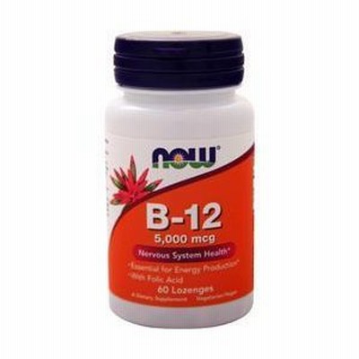 NOW　チュアブルB-12　(5000mcg)　60錠