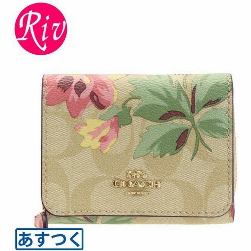 コーチ Coach 財布 折財布 シグネチャー 花柄 アウトレット F 通販 Lineポイント最大0 5 Get Lineショッピング