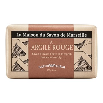La Maison 馬賽皂之家 緊緻摩洛哥火山泥 香氛精油面膜皂  125g  1顆