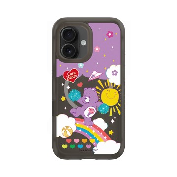 iPhone 16 AirX 本質黑 - Care Bears - 跳舞小熊