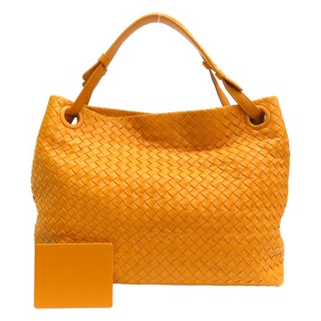 BOTTEGA VENETA BV 寶緹嘉 黃色 編織羊皮 Garda 肩背包 【二手名牌BRAND OFF】