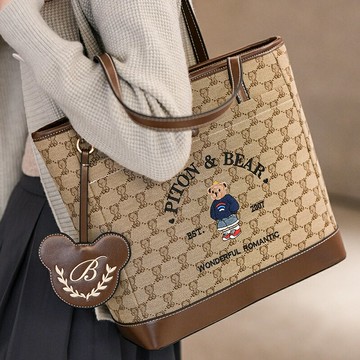 【巴黎精品】現貨+預購 皮革側背包單肩背包托特包手提包隨身女包包-大容量復古休閒女包包2色a1jr47