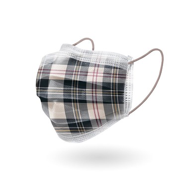 兒童醫用口罩-蘇格蘭經典格紋(10片)