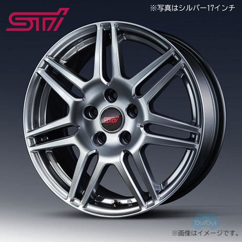 SUBARU STIアルミホイールガンメタ:SG217VC010 ガリ傷品1本走行距離は 