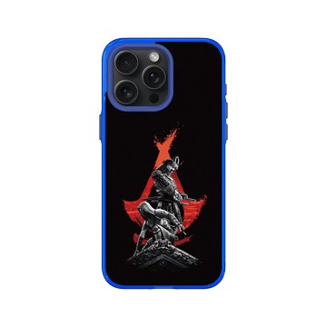 iPhone 15 Pro Max Clear 激光藍 - Assassin's Creed - Assassin's Creed® Shadows - Crest, Naoe and Yasuke