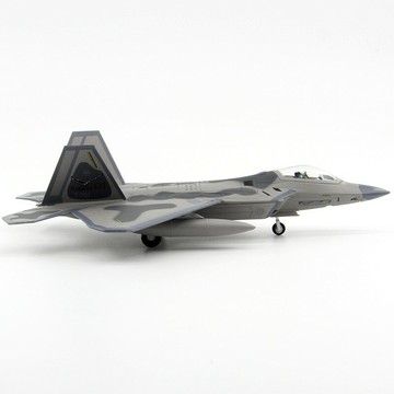 {保固一年 可打統編}AMER 美國空軍F-22A猛禽戰斗機91-001 F22成品合金飛機模型1/100