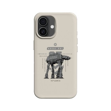 iPhone 16 SolidX 貝殼灰 - 迪士尼-星際大戰 Star Wars - ATAT-俠盜一號