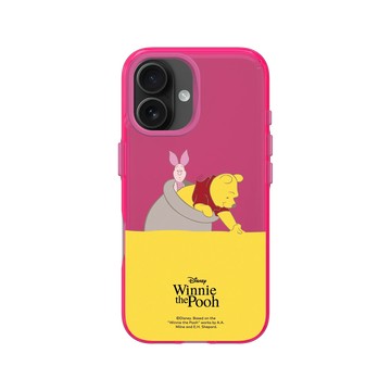 iPhone 16 Clear 粉漾桃 - 迪士尼-小熊維尼 Disney Winnie The Pooh - 蜂蜜冒險