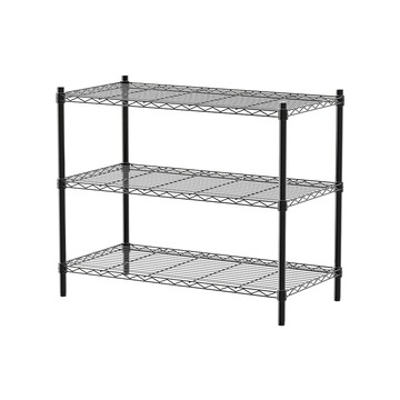 dayneeds 輕型 90x45x75cm三層烤漆波浪架