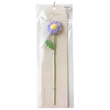 【100 Life Japan Can Do】針織雛菊(紫色)(1入)