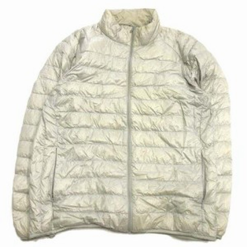 中古 ユニクロ Uniqlo ライト ダウン ジャケット ブルゾン アウター 無地 Xl 大きいサイズ グレー系 メンズ １ 通販 Lineポイント最大1 0 Get Lineショッピング