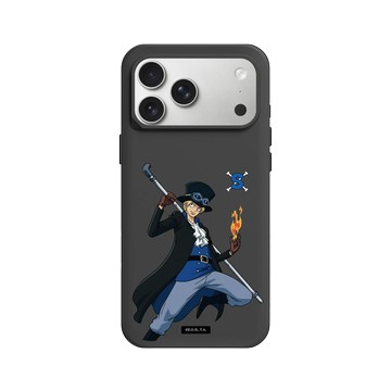 iPhone 17 Pro Max SolidX 黑 - 航海王 One Piece - 角色系列-薩波