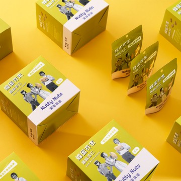 Nutty Nuts 鬧滋鬧滋 蜂蜜芥末風味杏仁 (6入/盒)