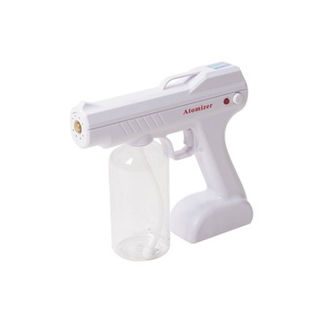 樂嫚妮 無線藍光消毒噴霧槍-800ml/酒精補充/清潔消毒液補充-800ml-白色