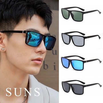 【SUNS】休閒偏光太陽眼鏡 炫彩Polarized時尚駕駛墨鏡 輕量/抗UV400 (329)