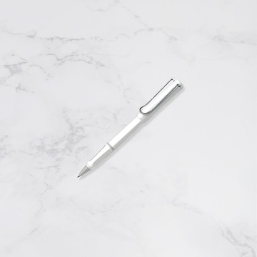 德國LAMY拉米 SAFARI狩獵者系列 白色鋼珠筆 319