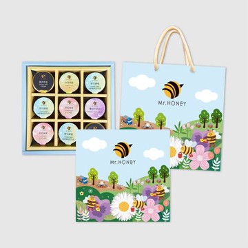 【 Mr.HONEY蜂蜜先生 】甜心禮盒-九入(25/8.2gX9)