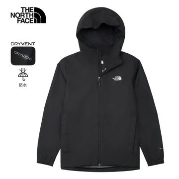 The North Face 官方旗艦 北面男款黑色衝鋒衣｜83VFJK3 外套