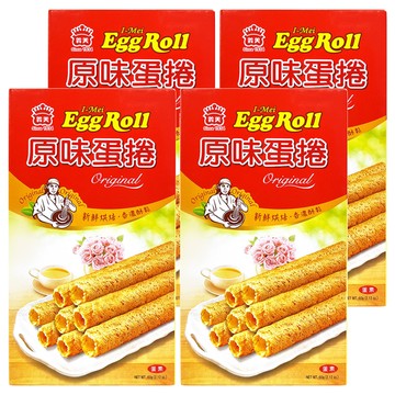 義美 蛋捲 原味  60g  4盒
