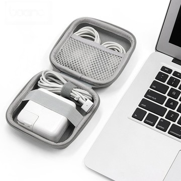 快速出貨🔥滑鼠硬殼包 萬能充適用 MacBook電源 蘋果電腦充電器 巧控滑鼠 硬殼包 充電器收納包 防衝擊 行動電源