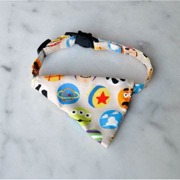 貓領巾玩具總動員款 可拆卸式貓領巾