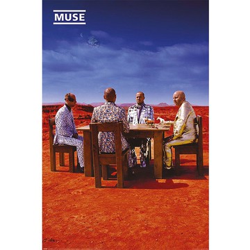 謬思樂團 MUSE (BLACK HOLES AND REVELATIONS) 進口海報