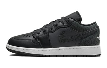 JORDAN 1 LOW SE BLACK ELEPHANT GS