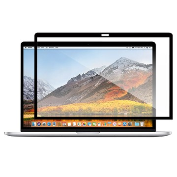 防摔專家 MacBook Retina 高透黑框螢幕保護貼 A1534  12吋  1個