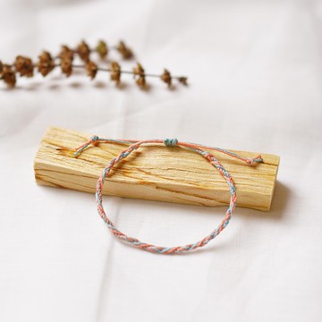 —輪—　巴西蠟線腳繩 X 腳環—可客製