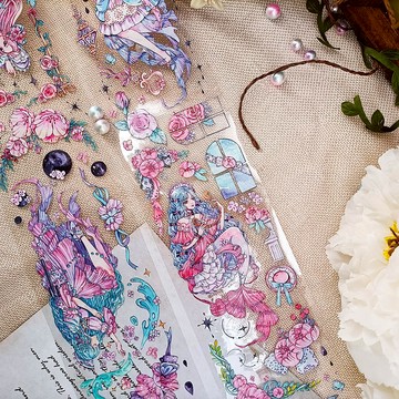 WF767傳說小美人魚Iegend of the little mermaid/ 紙膠帶