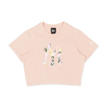 NEW ERA 女 短袖上衣 WOMEN FLORAL 紐約洋基 NE13527209