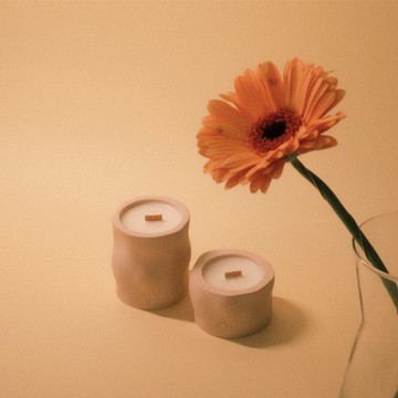 【Apia】水泥杯香氛蠟燭 | 木質花香 | 𝟬𝟱.最重要的小事-煙灰粉