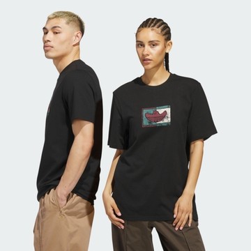 Adidas 愛迪達 Shmoo G Tee 3 JW3490 男女 T恤 運動上衣 休閒短袖 黑 亞版